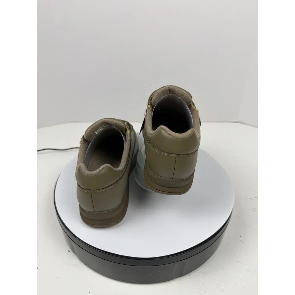 P.W. Minor Women's Tan Hook and Loop Strap Orthopedic‎ Comfort Shoes Size 5 M